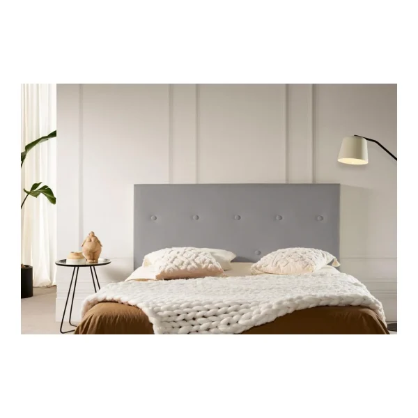 MOONIA-TÊTE DE LIT TAPISSÉE VENICE SIMILI CUIR 190 X 115 X 12 Cm marque moins cher 3