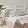 VidaXL Tête De Lit Blanc 141x4x100 Cm Bois Massif De Pin qualité supérieure 19