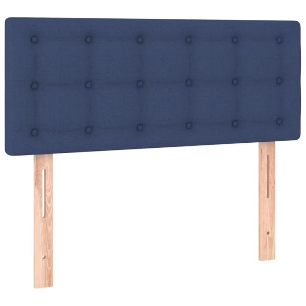 VidaXL Tête De Lit Bleu 100x5x78/88 Cm Tissu nouvelle saison 3